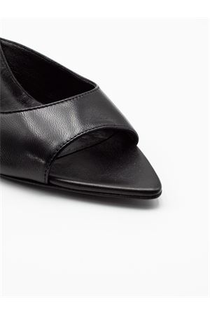 Black leather Perni 04 mules GIA BORGHINI | PERNI045000